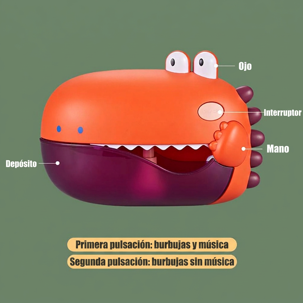 Partes y controles de la máquina explicados en español